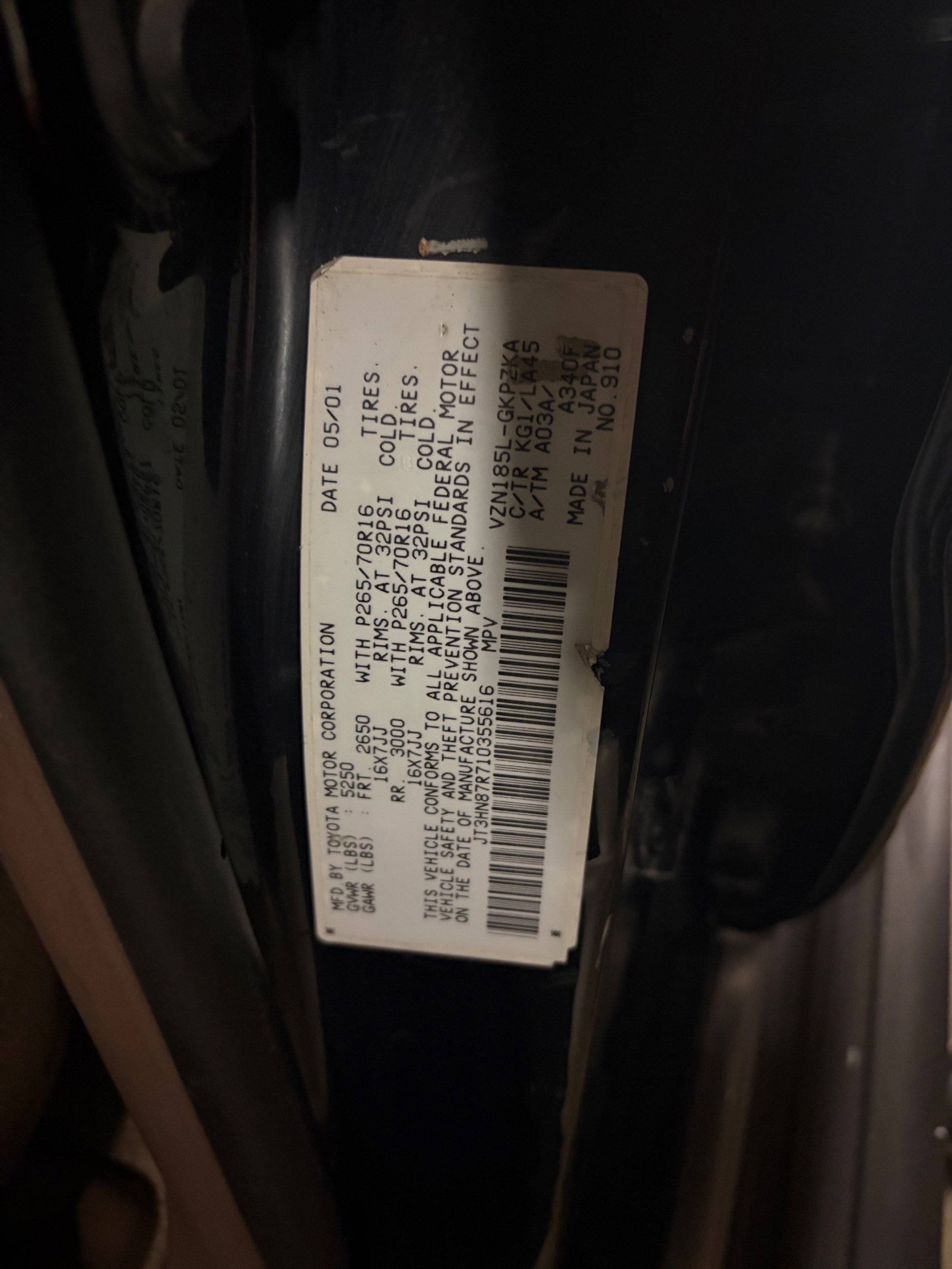 Used 2001 Toyota 4Runner Limited image 20