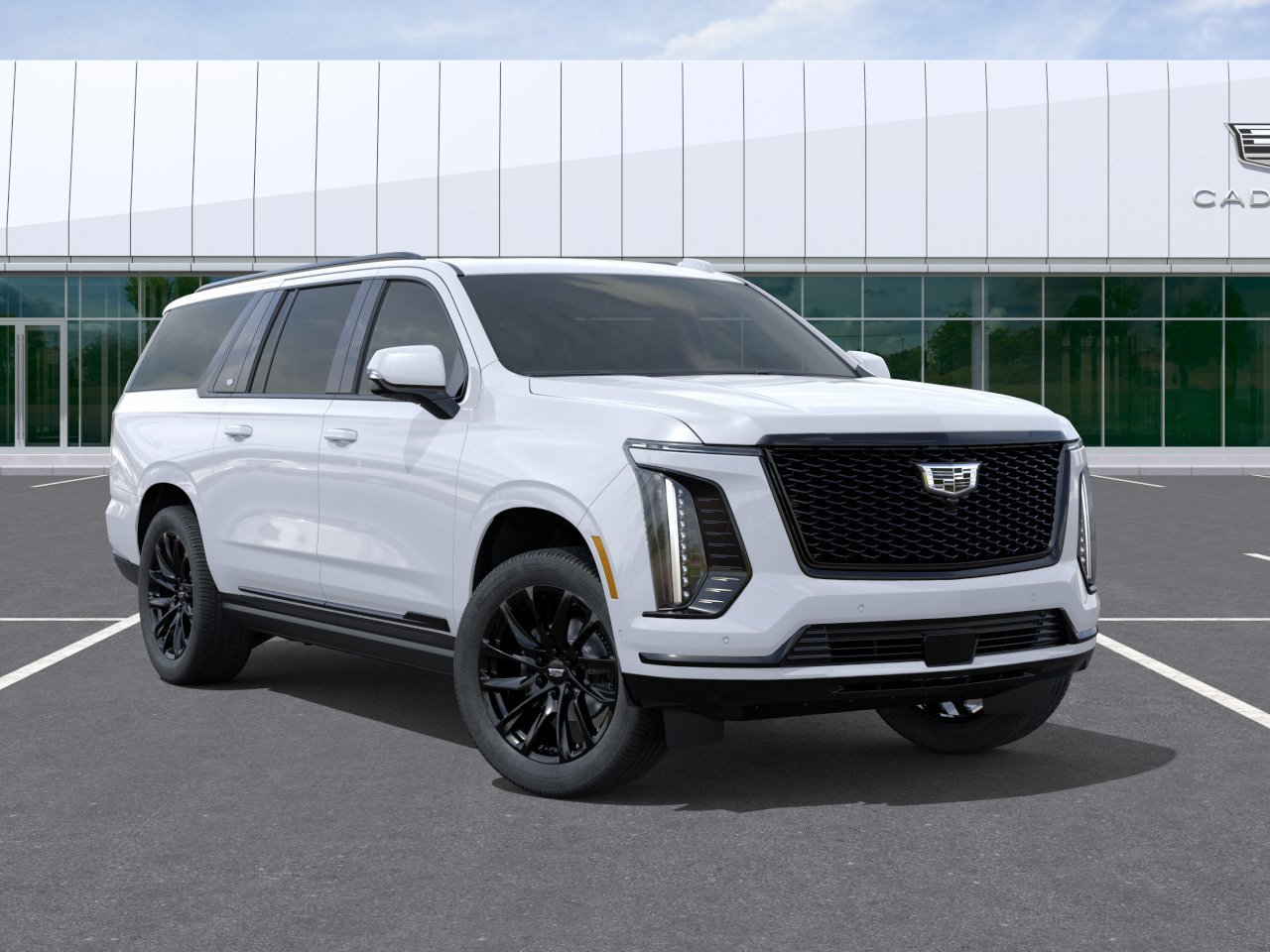 New 2026 Cadillac Escalade ESV Sport w/ LPO, ONYX Package AWD/4WD image 7