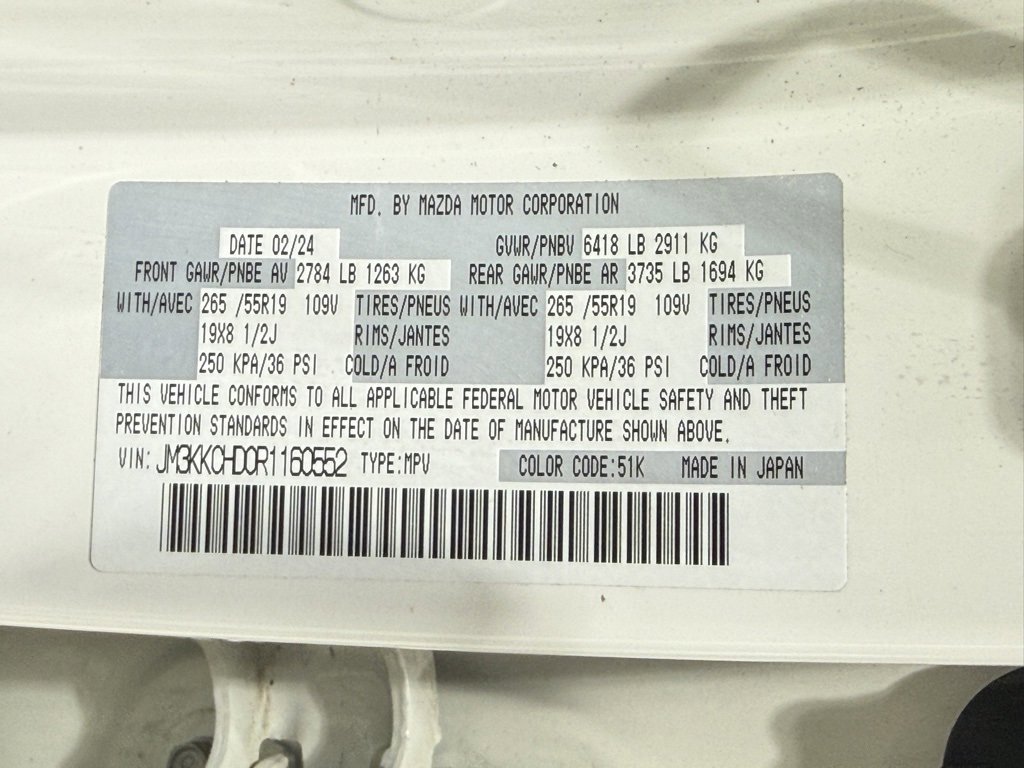 Used 2024 MAZDA CX-90 3.3 Turbo w/ Preferred Plus image 33