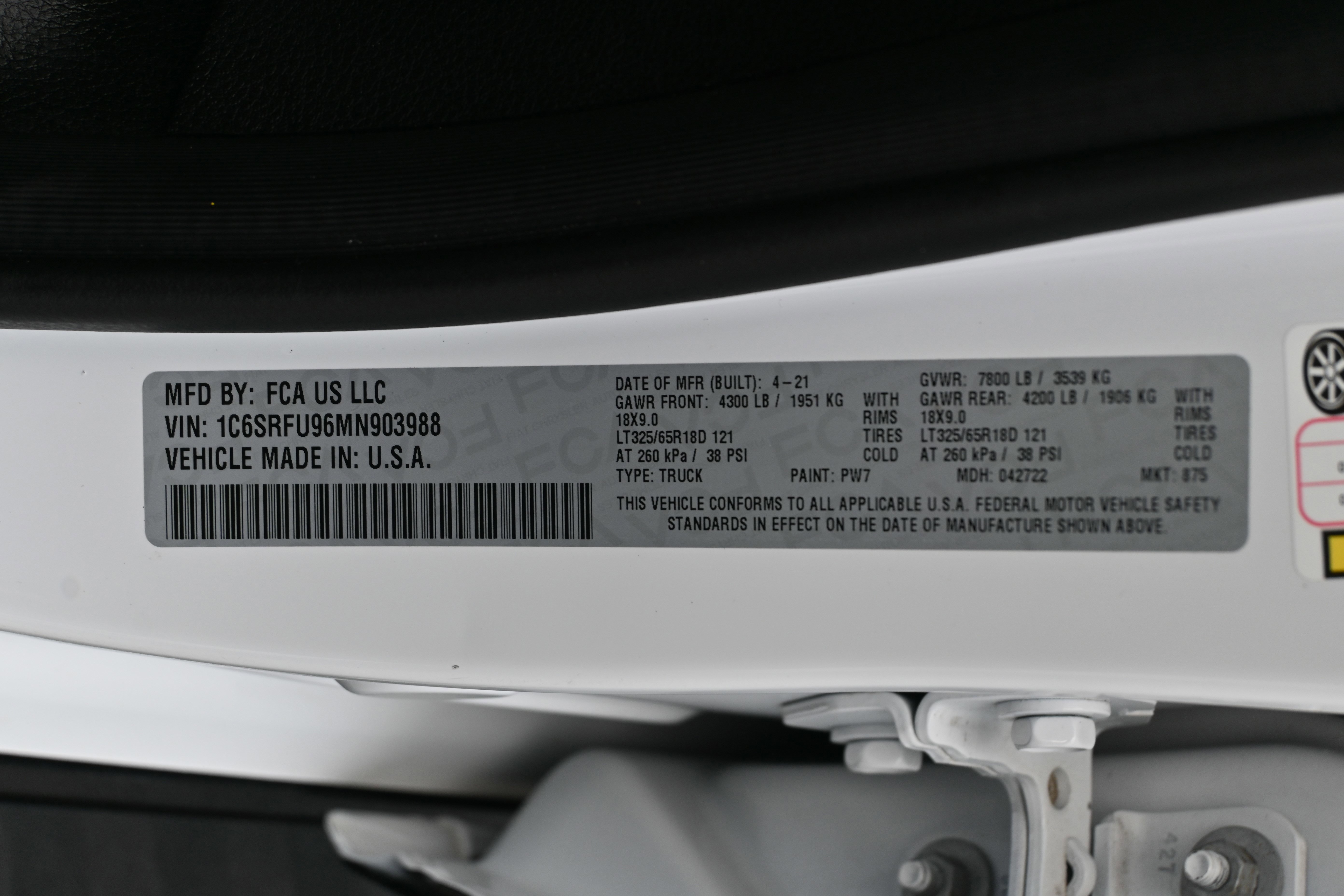 Used 2021 RAM 1500 TRX w/ TRX Level 1 Equipment Group image 37