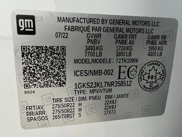 Used 2022 GMC Yukon XL Denali image 59