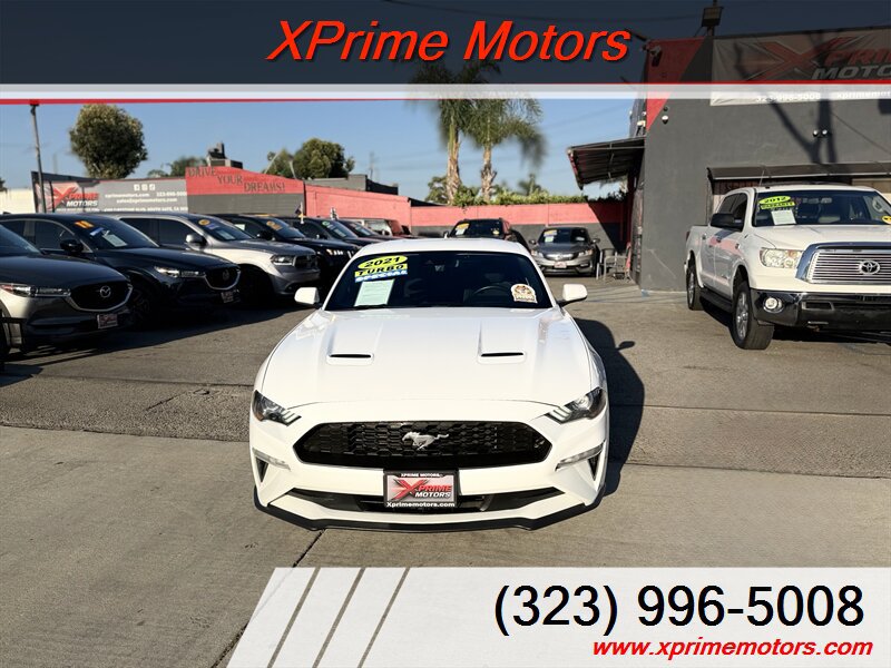 Used 2021 Ford Mustang Coupe w/ Equipment Group 101A RWD image 2