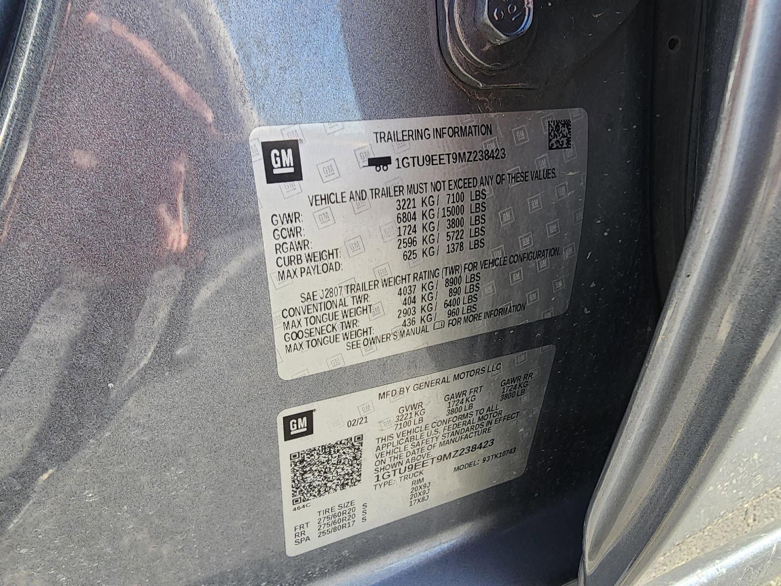 Used 2021 GMC Sierra 1500 AT4 w/ AT4 Value Package image 32