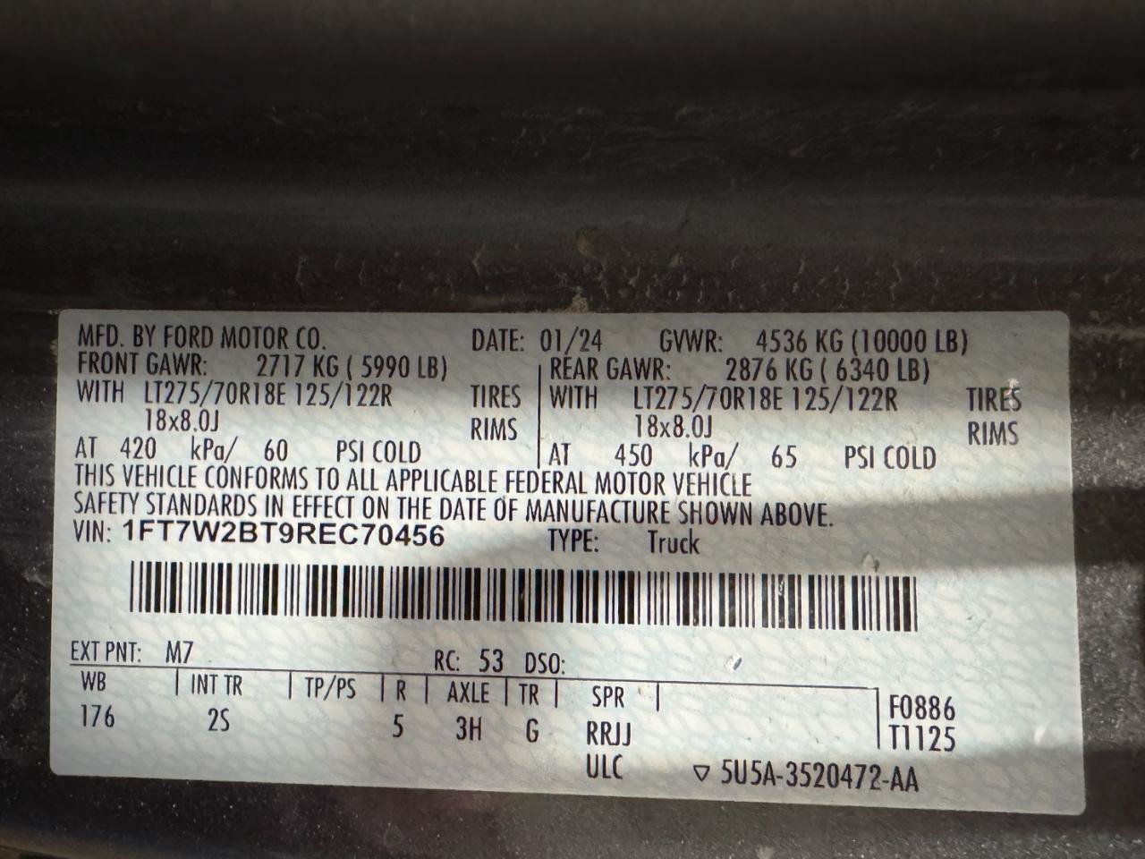 Used 2024 Ford F250 XLT AWD/4WD image 13