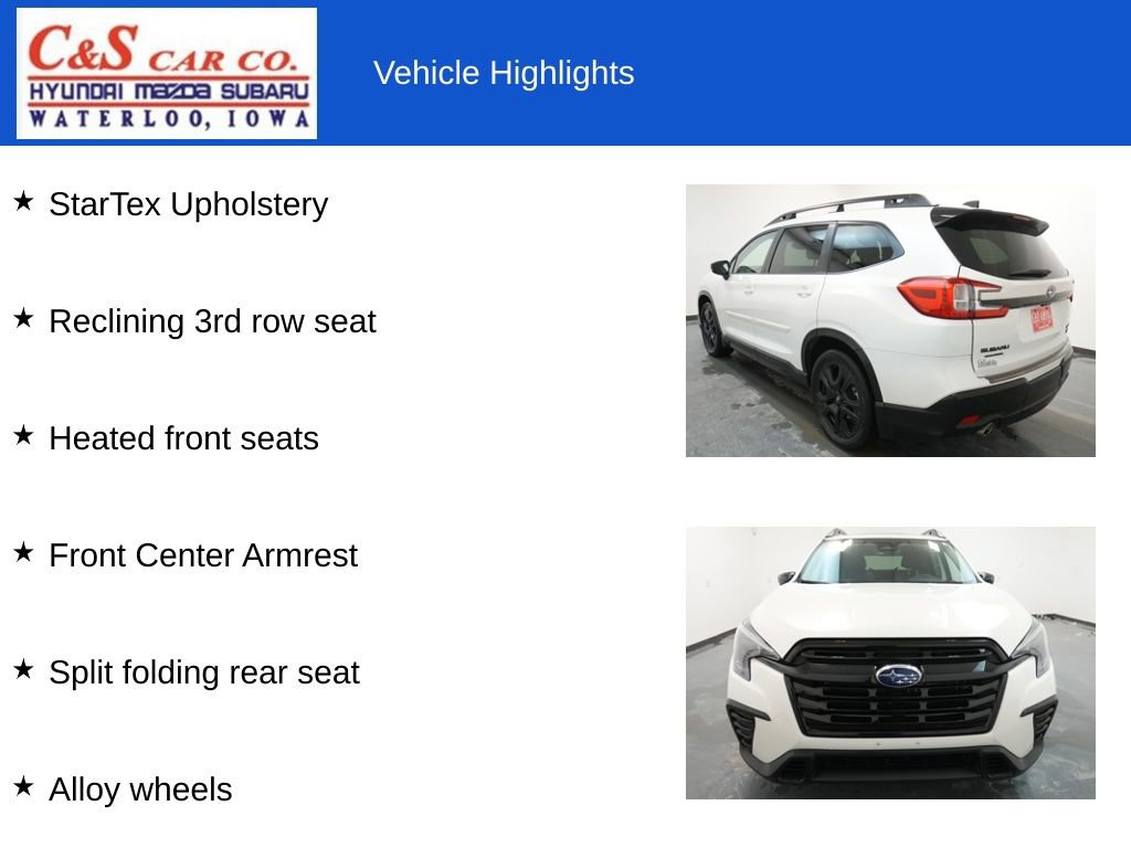Used 2024 Subaru Ascent Onyx Edition image 13