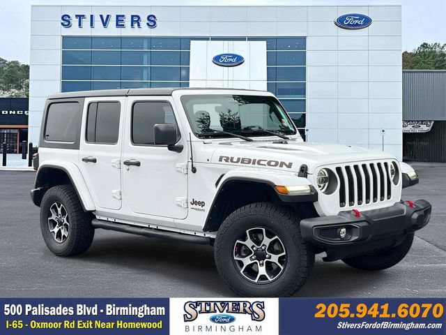 Used 2022 Jeep Wrangler Unlimited Rubicon w/ LED Lighting Group AWD/4WD image 1
