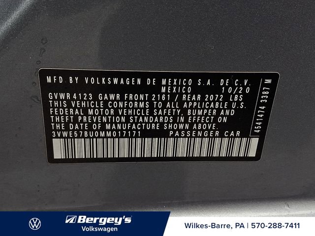 Certified 2021 Volkswagen Jetta SEL image 29