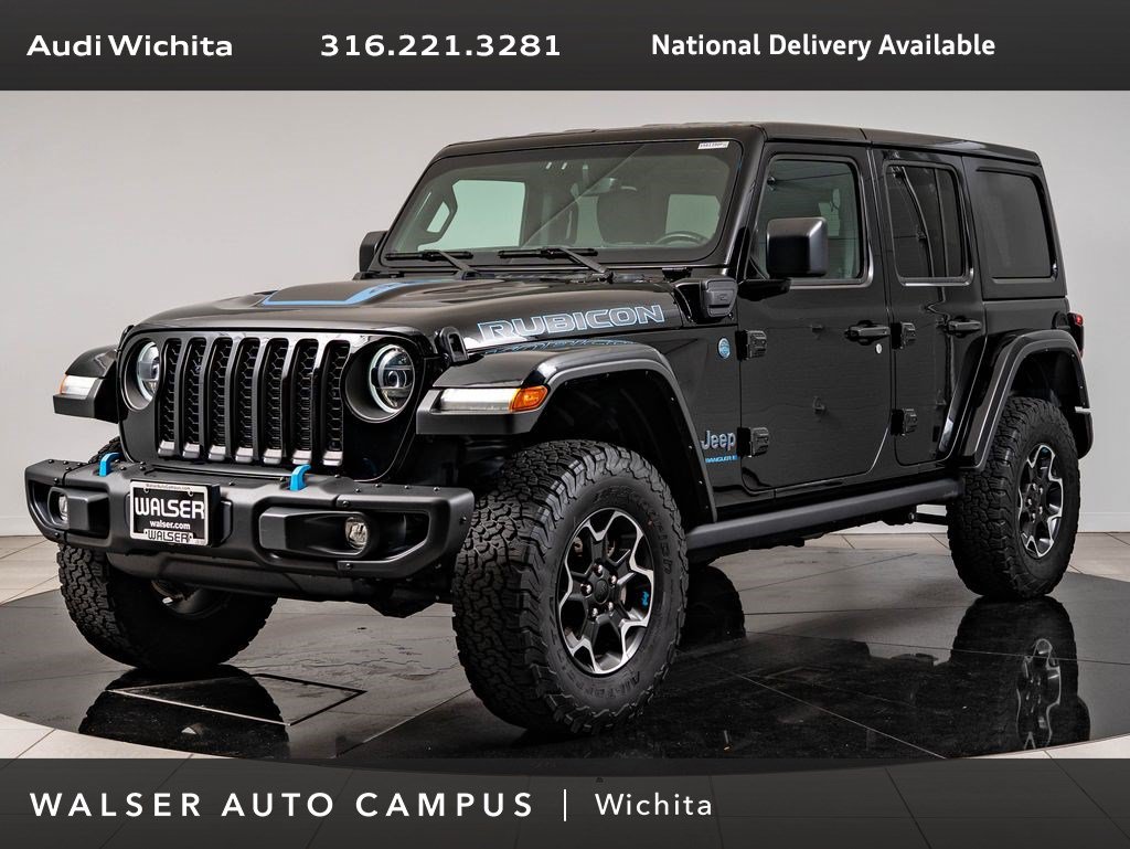Used 2023 Jeep Wrangler Unlimited Rubicon 4xe w/ Steel Bumper Group