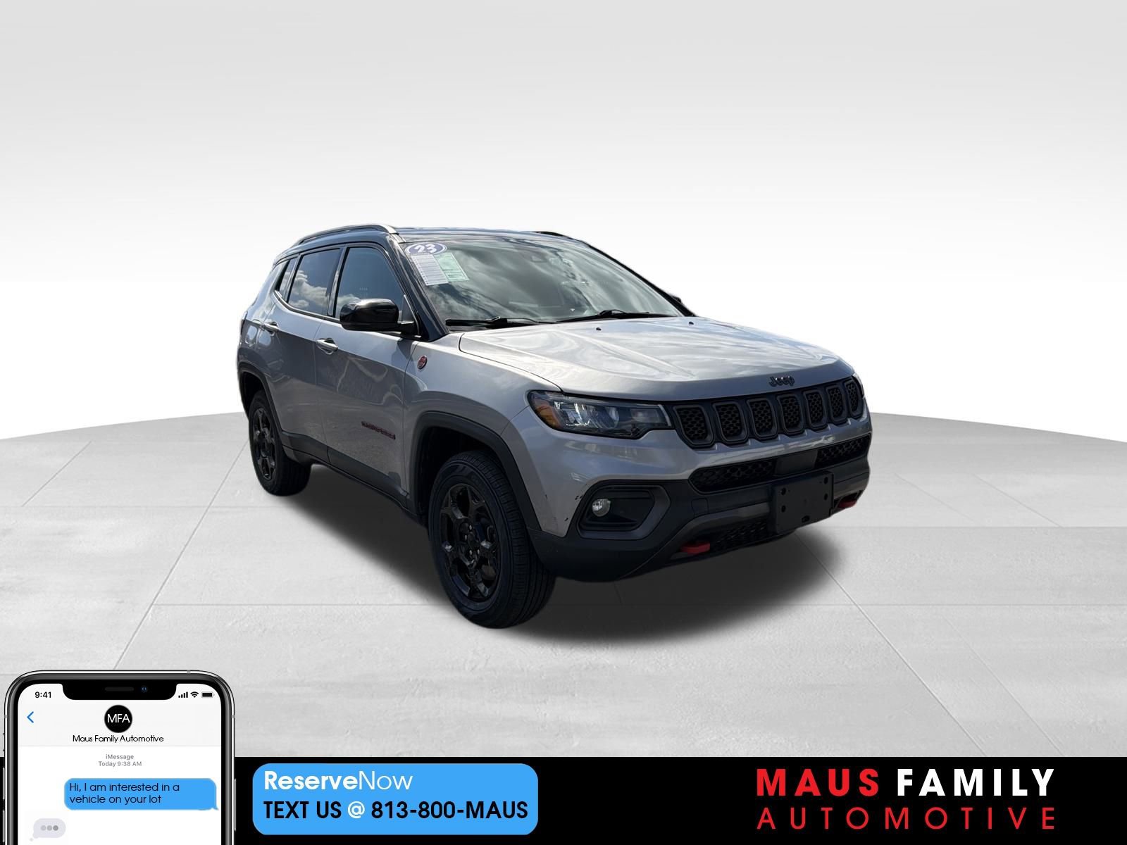 Used 2023 Jeep Compass Trailhawk image 1