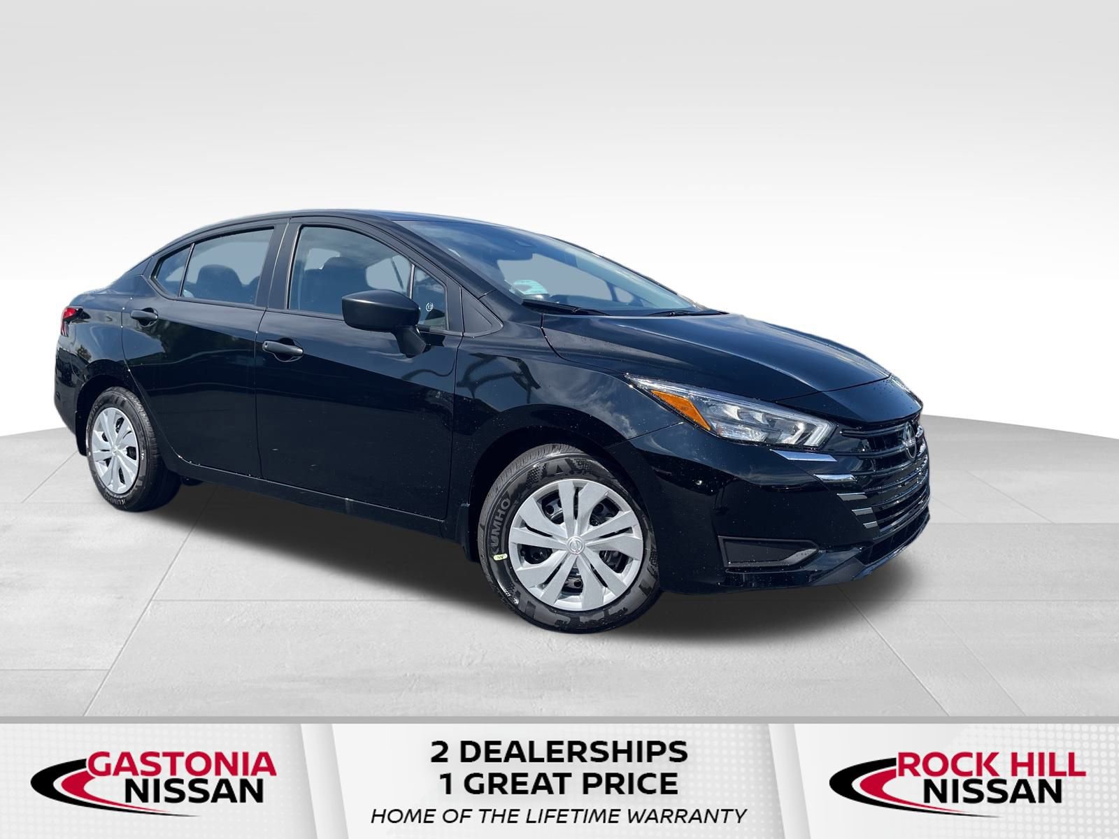 New 2025 Nissan Versa S w/ Trunk Package