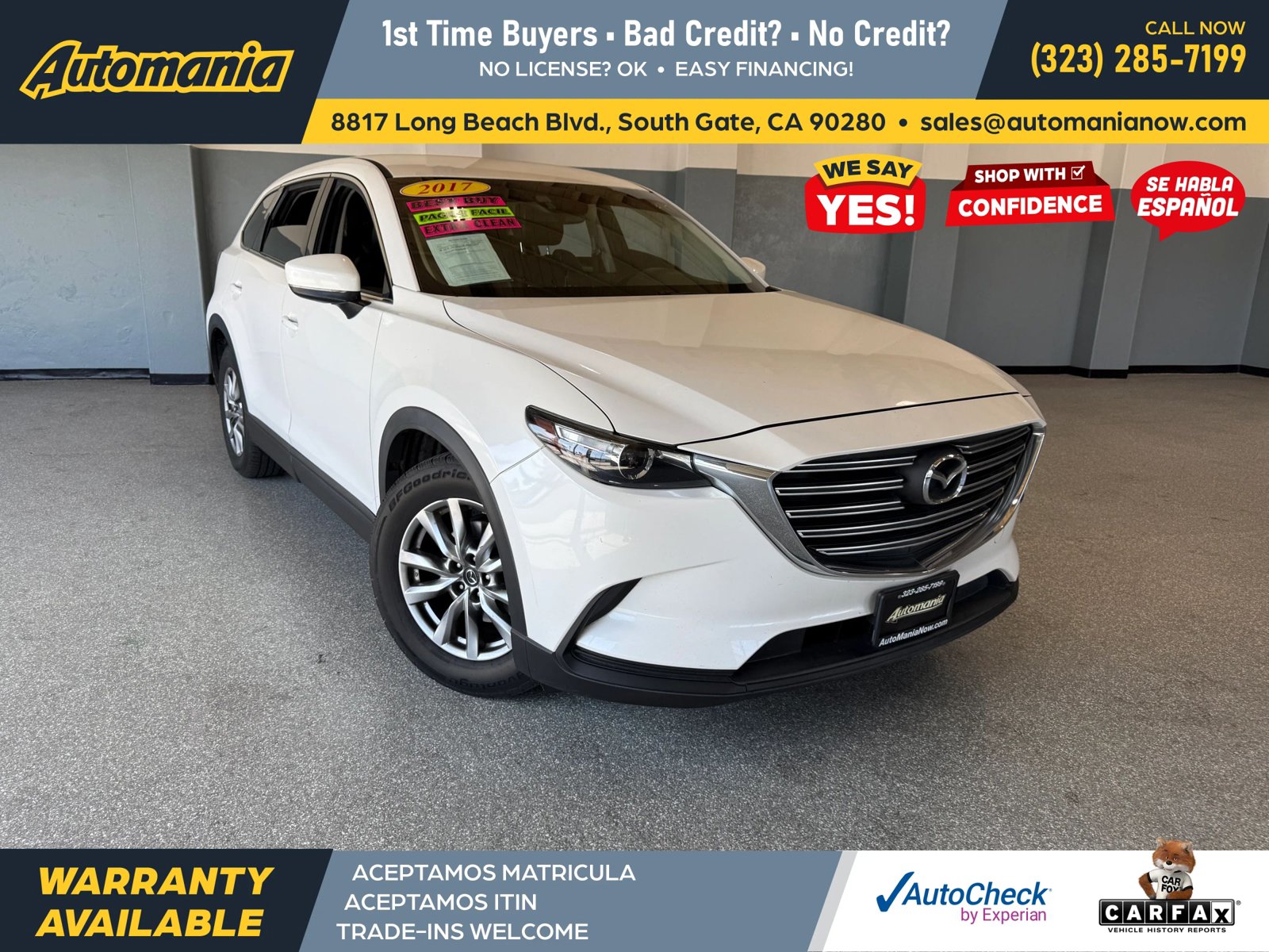 Used 2017 MAZDA CX-9 Touring FWD image 1