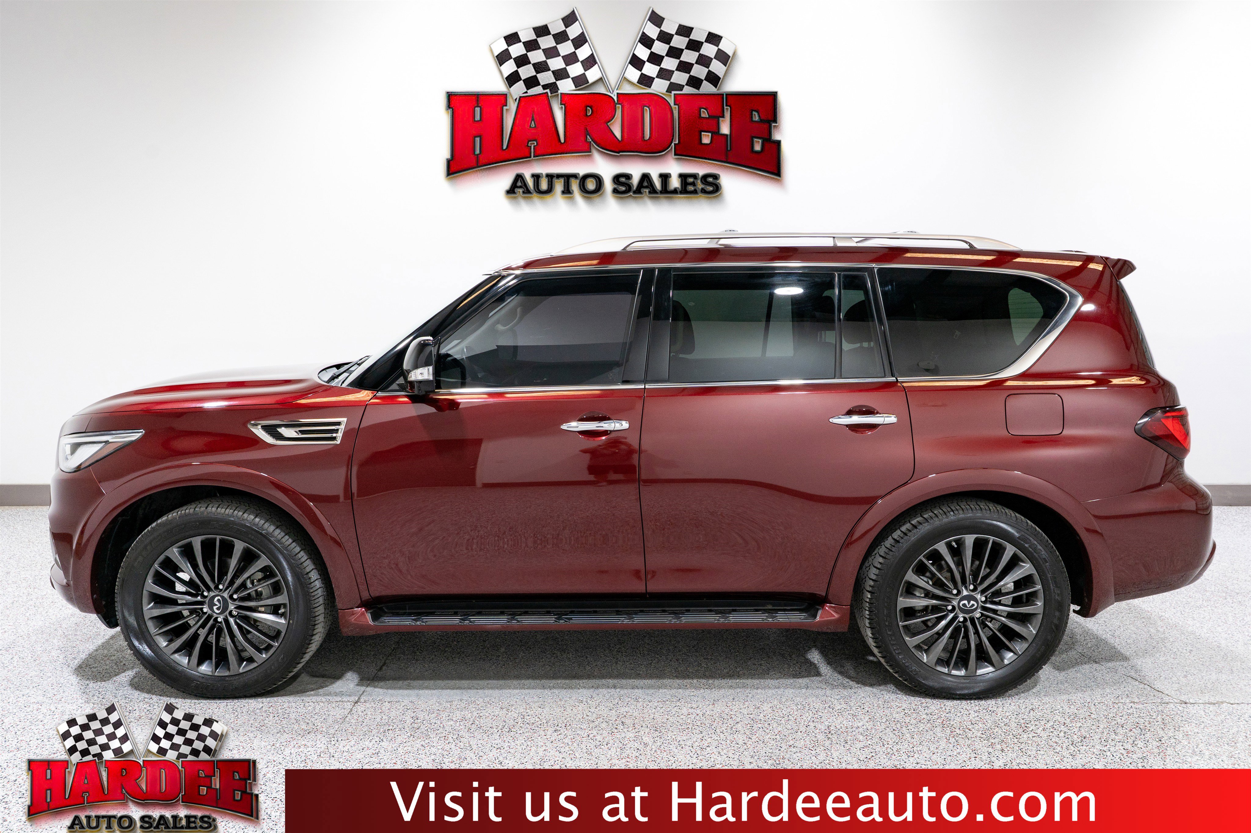 Used 2021 INFINITI QX80 Premium Select w/ Cargo Package image 1