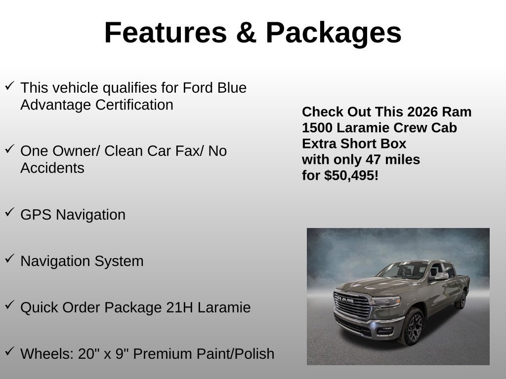 Used 2026 RAM 1500 Laramie AWD/4WD image 4