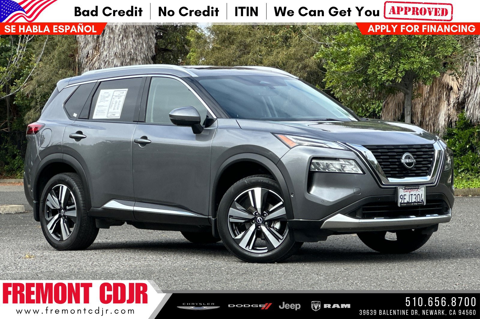 Used 2023 Nissan Rogue Platinum w/ Platinum Premium Package