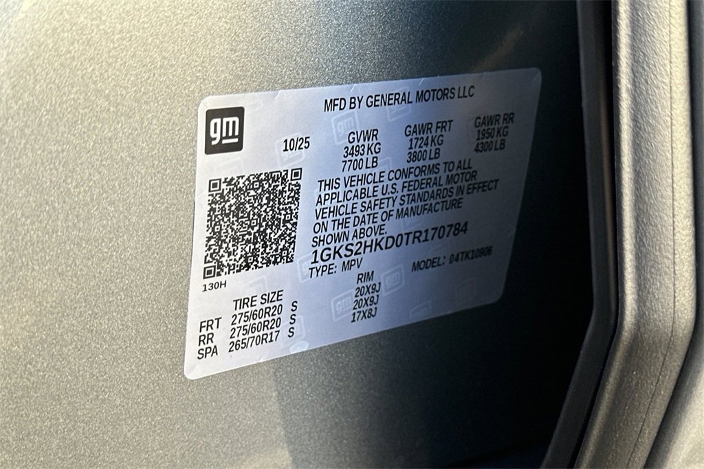 New 2026 GMC Yukon XL AT4 image 25