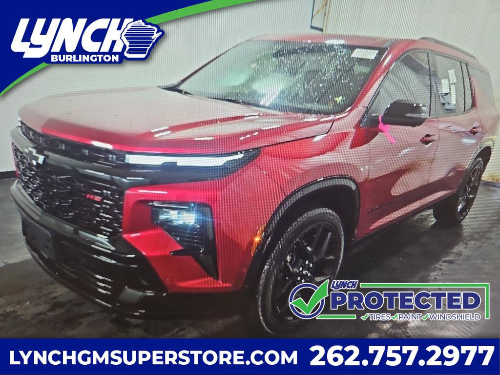 Used 2024 Chevrolet Traverse RS w/ LPO, Floor Liner Package AWD/4WD image 1