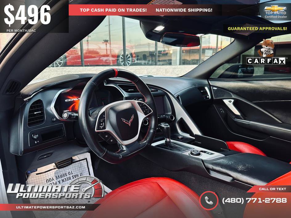 Used 2015 Chevrolet Corvette Stingray Coupe w/ ZF1 Appearance Package RWD image 14