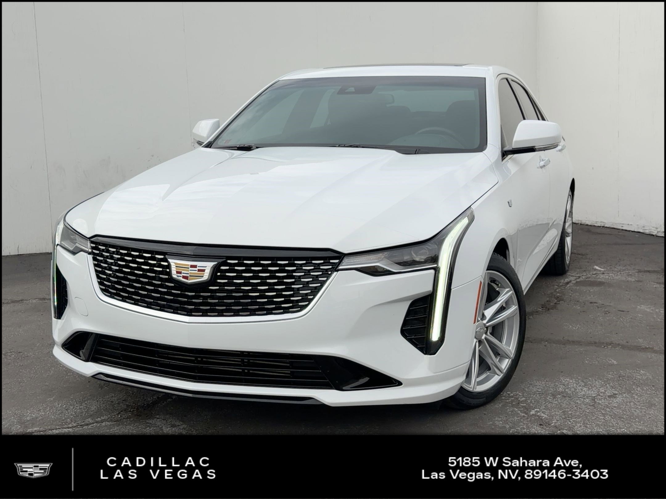 Certified 2023 Cadillac CT4 Luxury w/ Sun And Sound Package