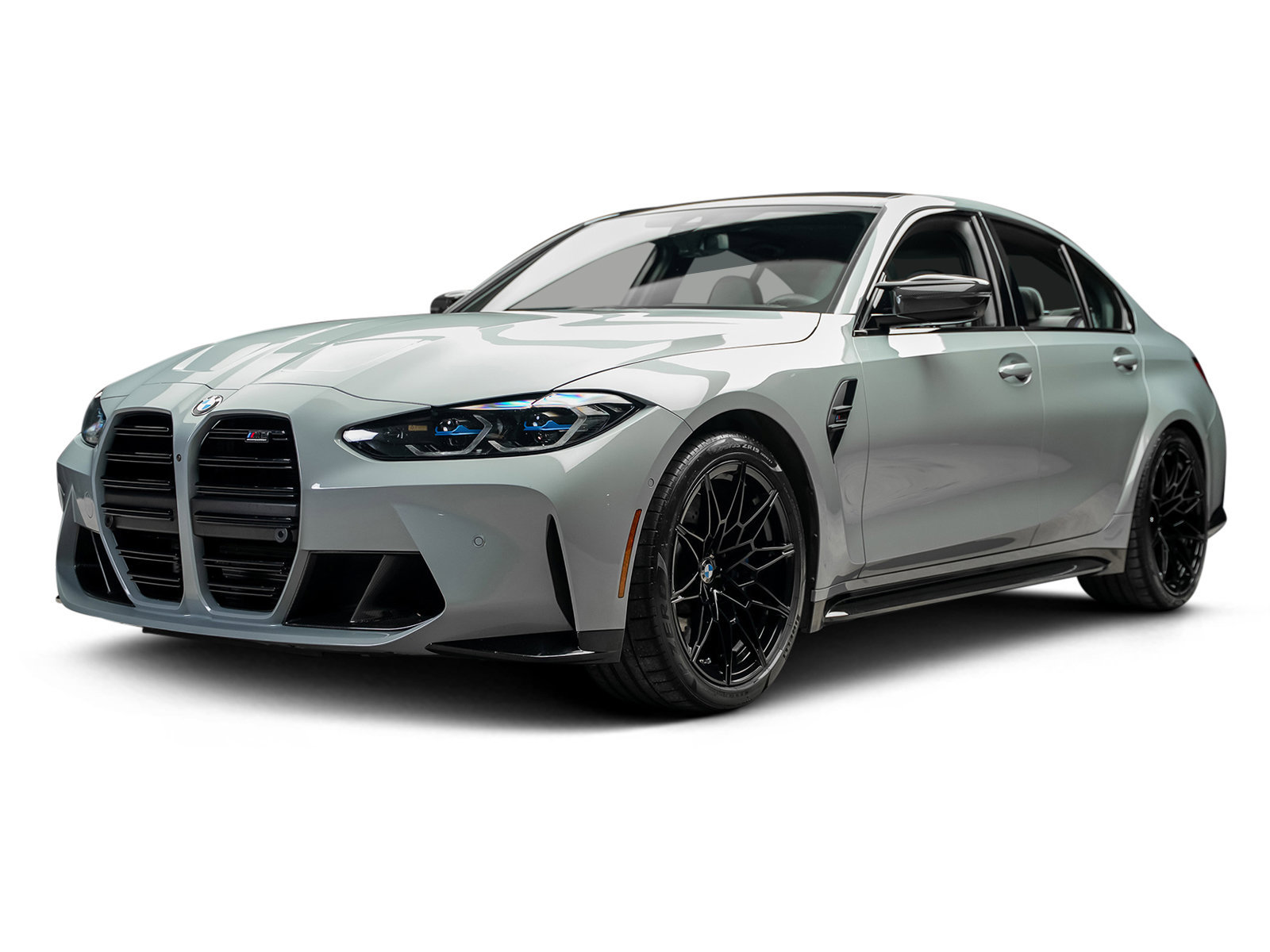 Used 2024 BMW M3 Competition w/ M Carbon Exterior Package RWD image 11