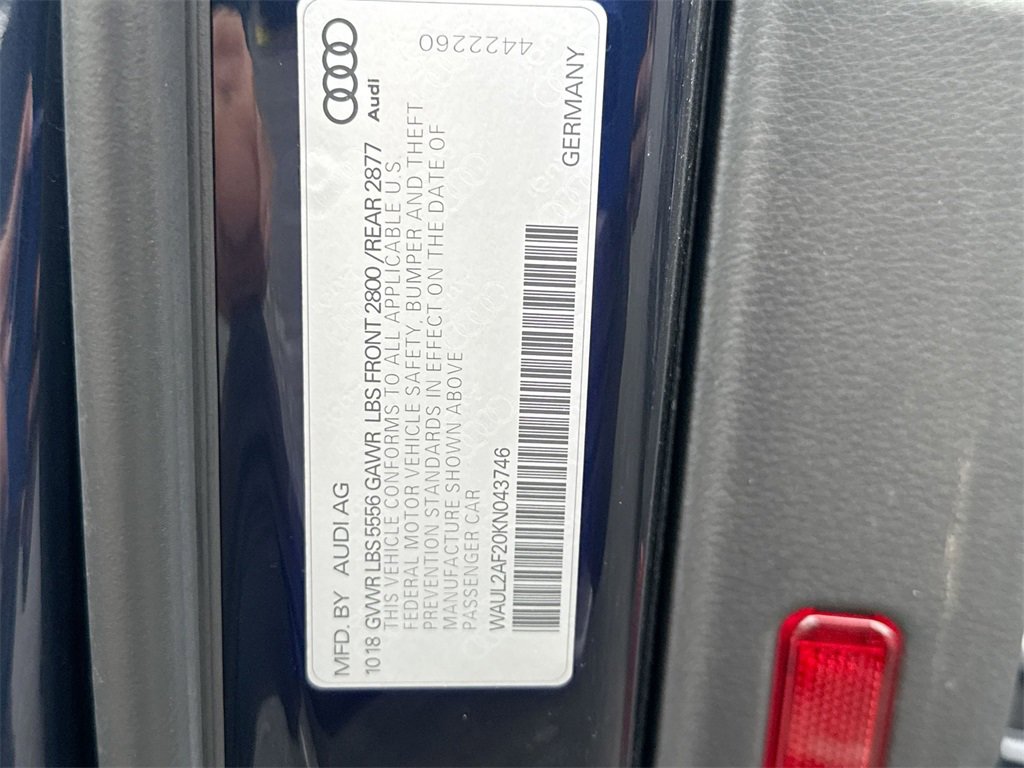 Used 2019 Audi A6 3.0T Premium Plus w/ Premium Plus Package image 27