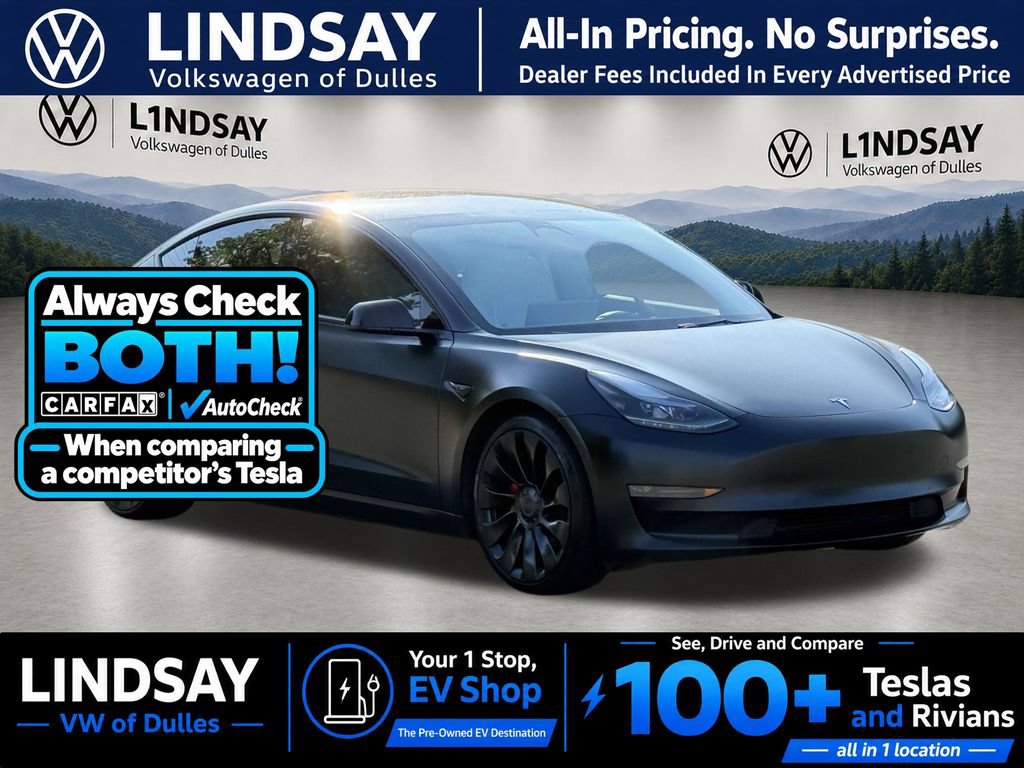 Used 2022 Tesla Model 3 Performance
