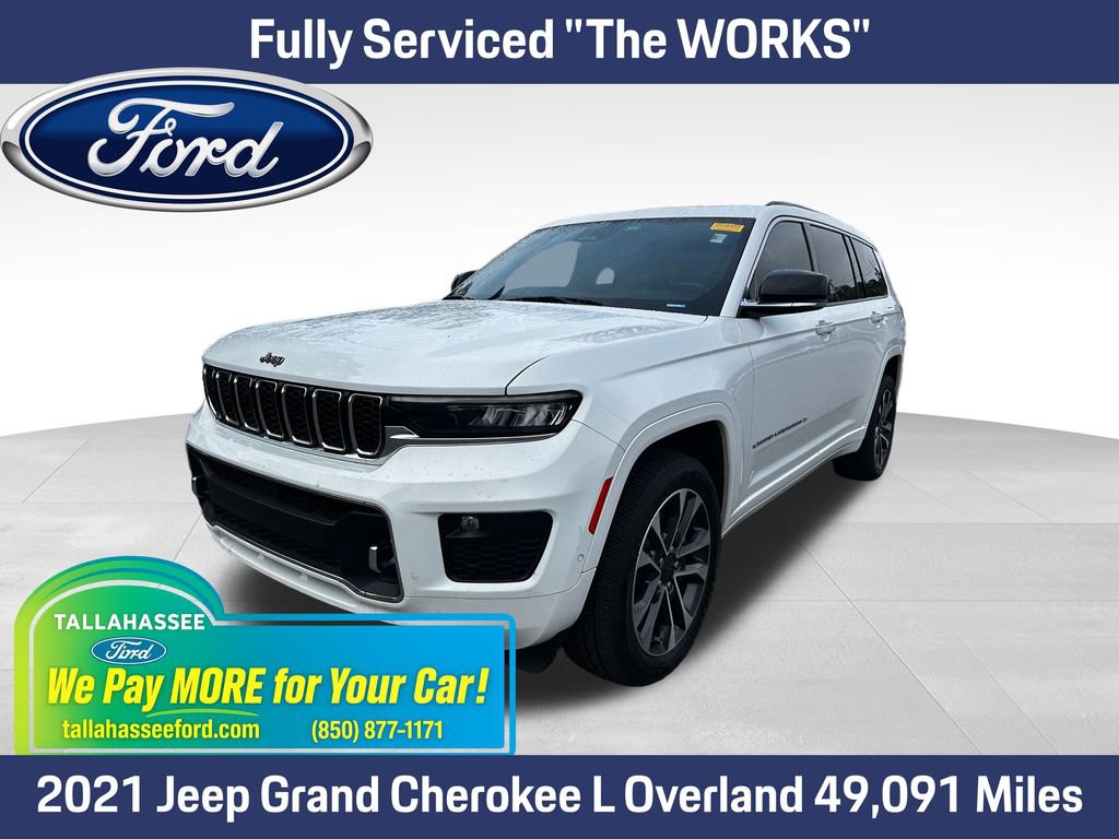 Used 2021 Jeep Grand Cherokee L Overland w/ Luxury Tech Group IV
