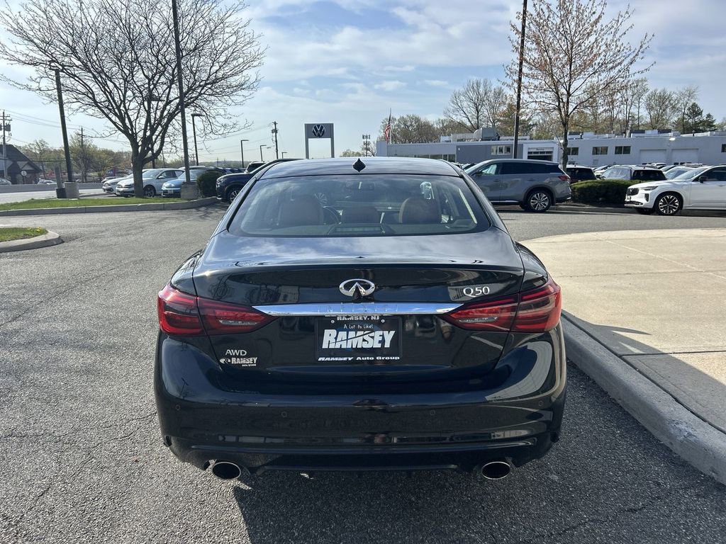 Certified 2023 INFINITI Q50 Luxe w/ Cargo Package AWD/4WD image 26