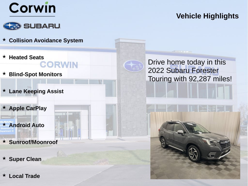 Used 2022 Subaru Forester Touring w/ Popular Package #3 AWD/4WD image 6