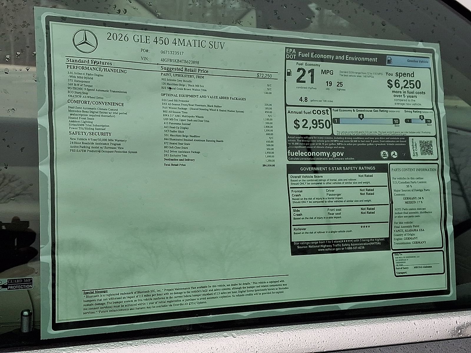 New 2026 Mercedes-Benz GLE 450 4MATIC image 19