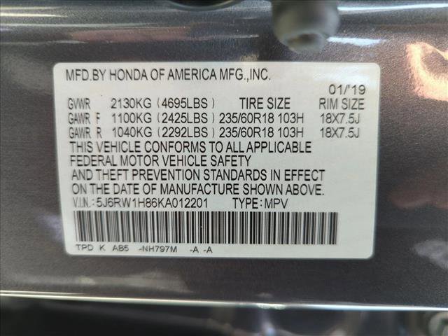 Certified 2019 Honda CR-V EX-L image 25
