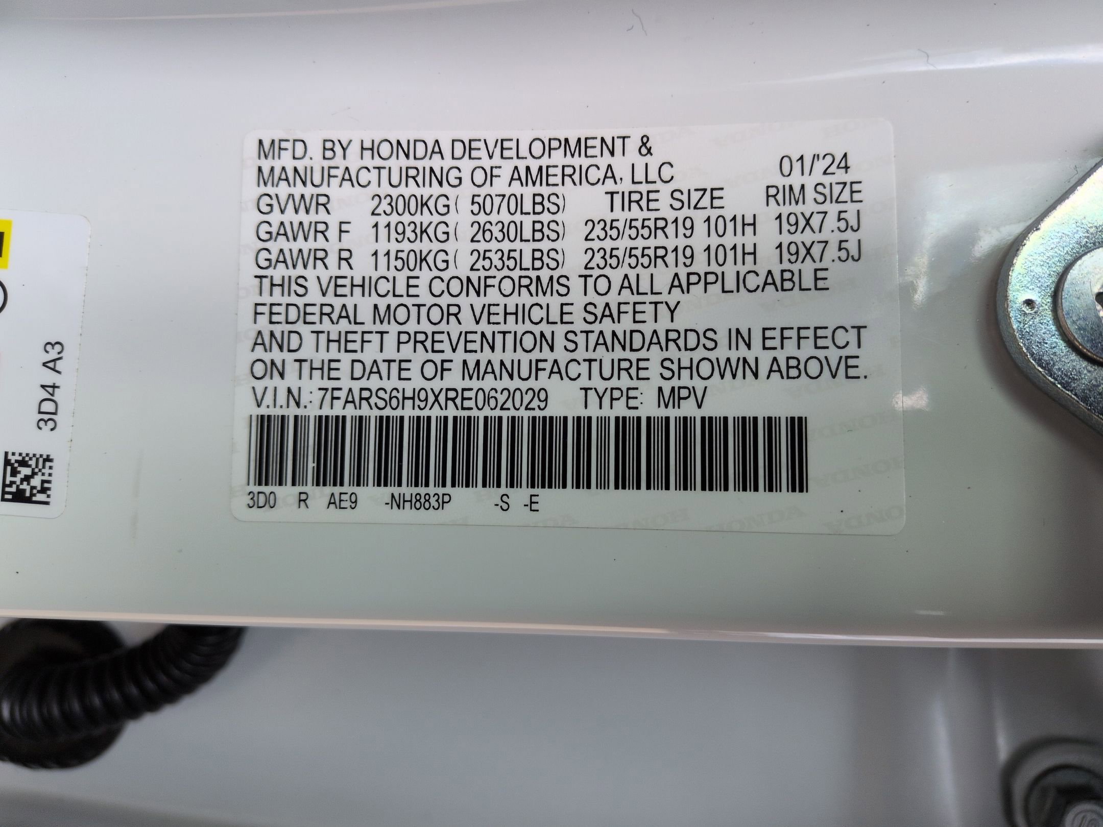 Certified 2024 Honda CR-V Sport Touring image 36