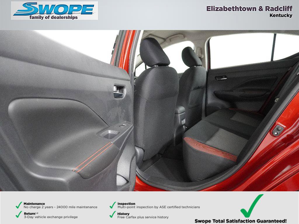 New 2025 Nissan Versa SR w/ Trunk Package FWD image 19