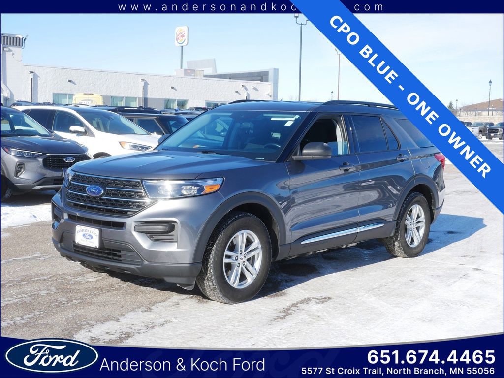 Certified 2022 Ford Explorer XLT w/ Class IV Trailer Tow Package