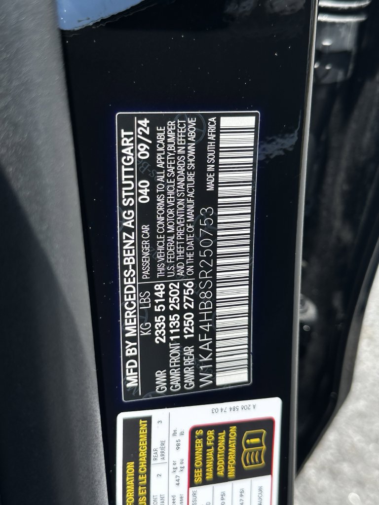 Certified 2025 Mercedes-Benz C 300 4MATIC Sedan image 36