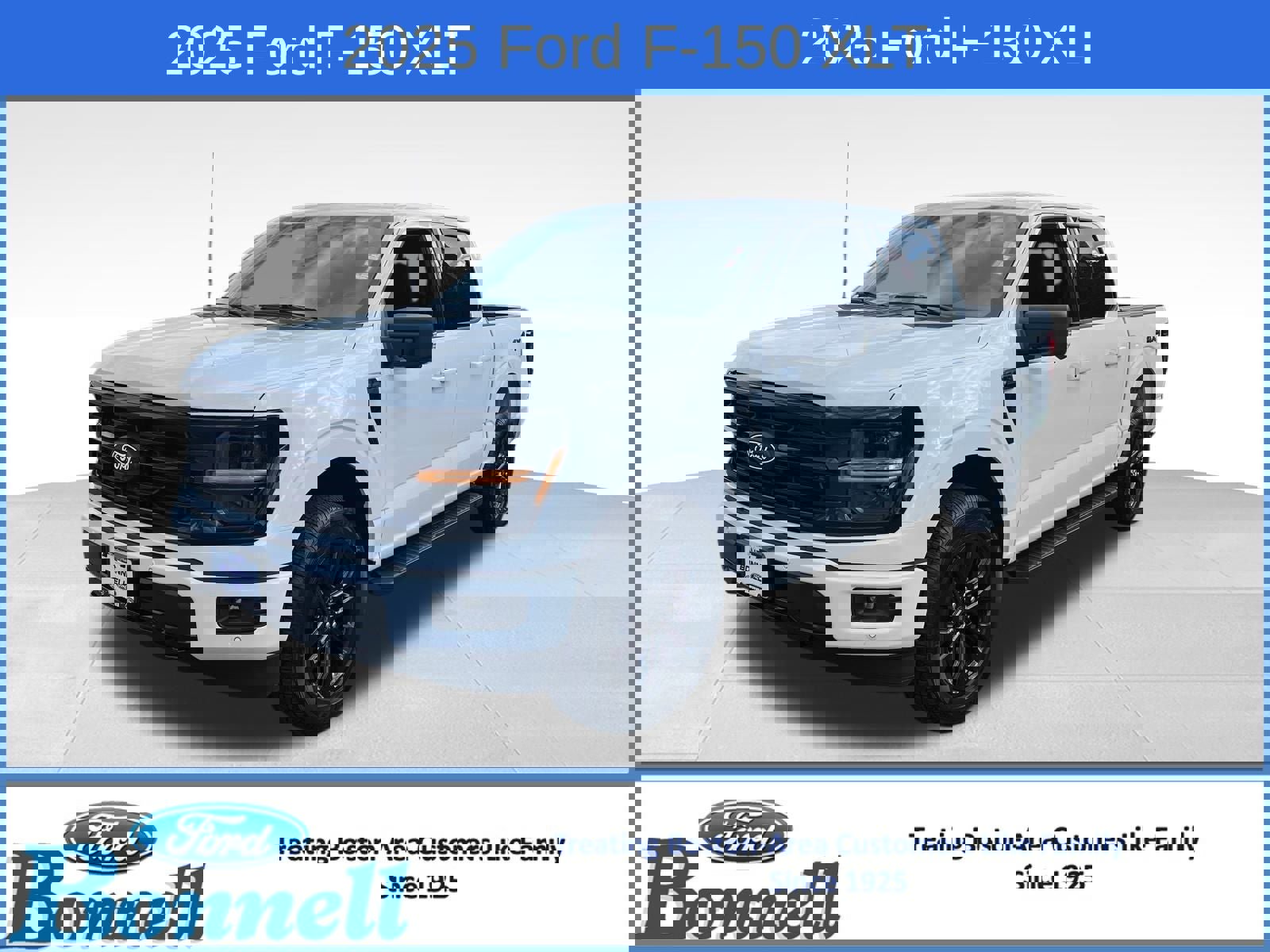 New 2025 Ford F150 XLT w/ Equipment Group 302A MID