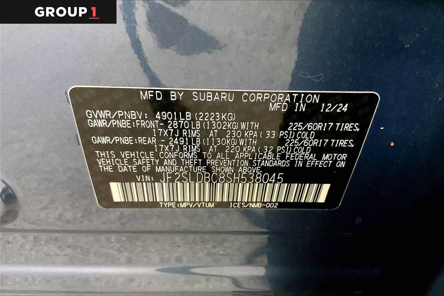 Certified 2025 Subaru Forester Premium AWD/4WD image 37