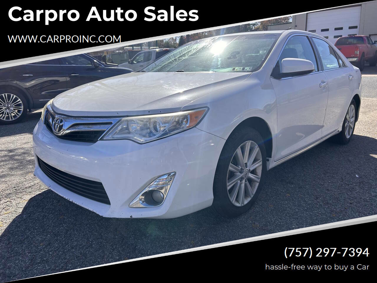 Used 2012 Toyota Camry XLE