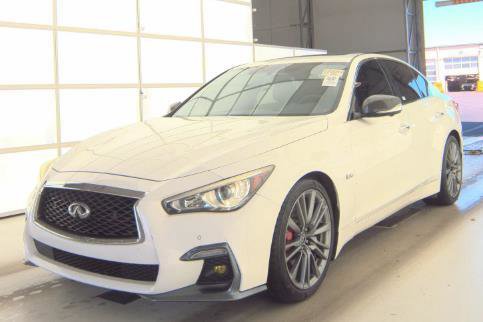 Used 2018 INFINITI Q50 Red Sport 400 w/ Proactive Package RWD image 1