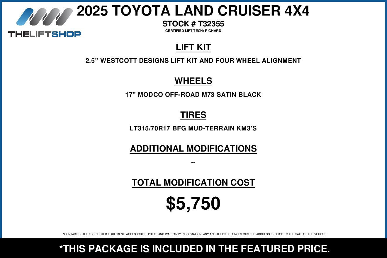 Used 2025 Toyota Land Cruiser image 2