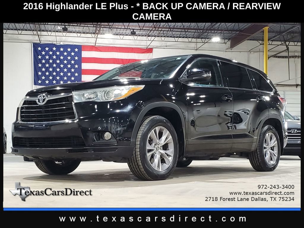 Used 2016 Toyota Highlander Plus FWD image 1