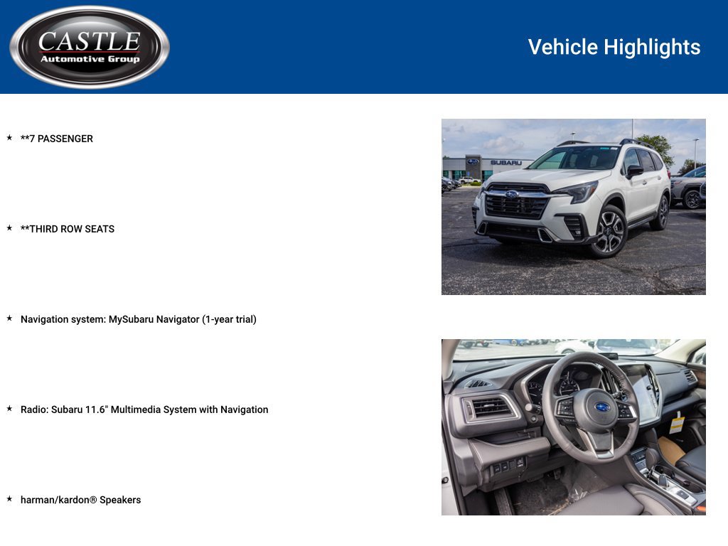 Used 2026 Subaru Ascent Touring AWD/4WD image 7