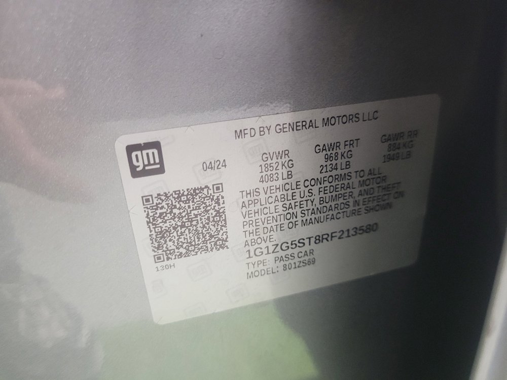 Used 2024 Chevrolet Malibu RS FWD image 33