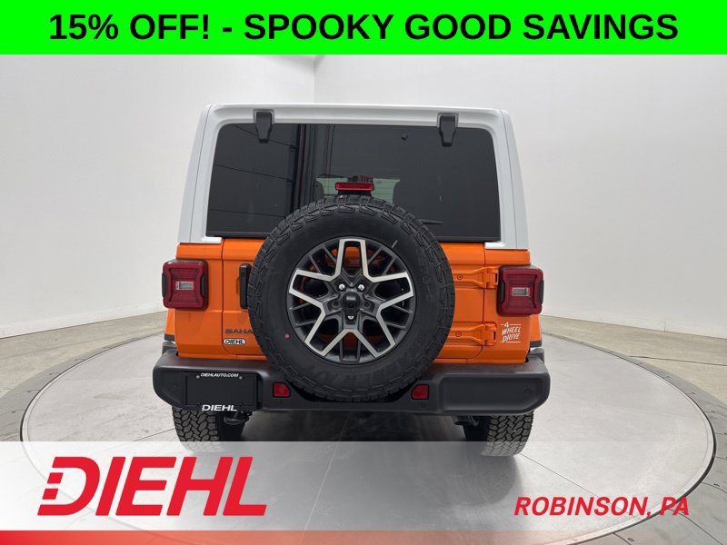 New 2026 Jeep Wrangler Unlimited Sahara w/ Whitecap Package AWD/4WD image 6