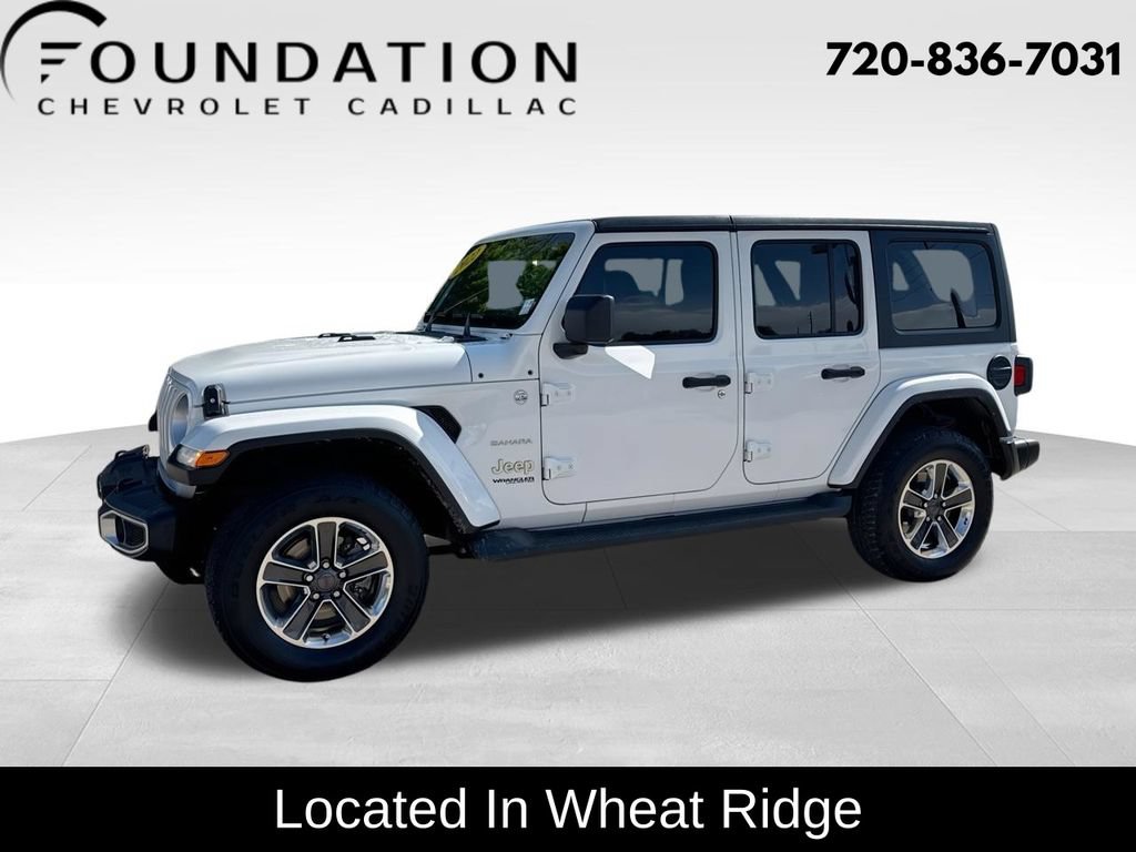 Used 2022 Jeep Wrangler Unlimited Sahara AWD/4WD image 1