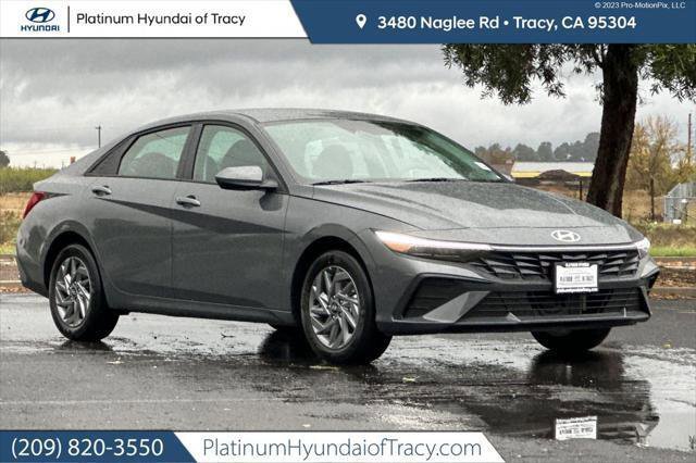 New 2026 Hyundai Elantra Blue