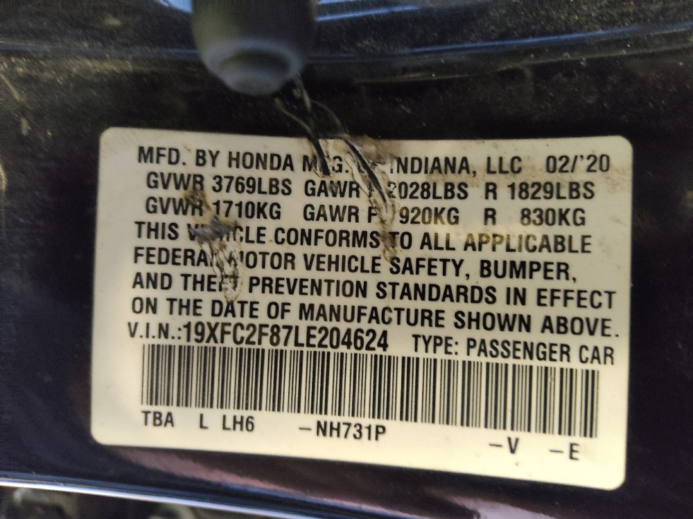 Used 2020 Honda Civic Sport image 33