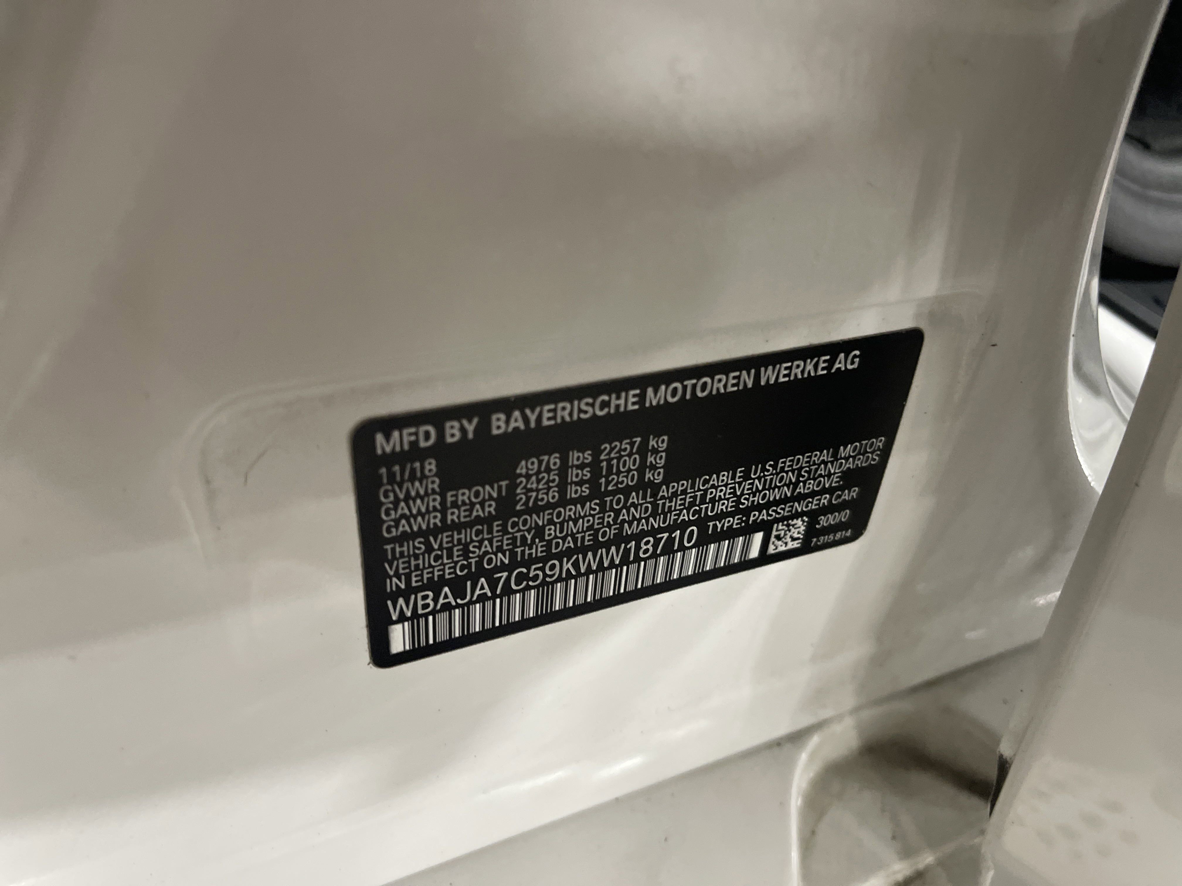 Used 2019 BMW 530i xDrive 530i xDrive w/ Convenience Package image 27