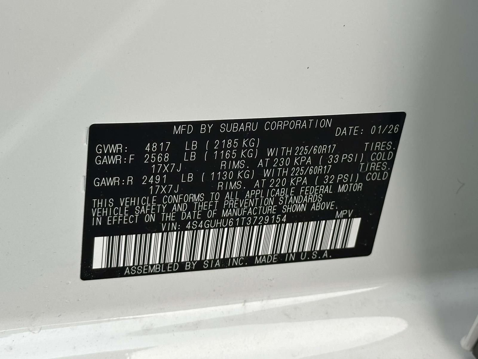 New 2026 Subaru Crosstrek 2.5i Wilderness image 15