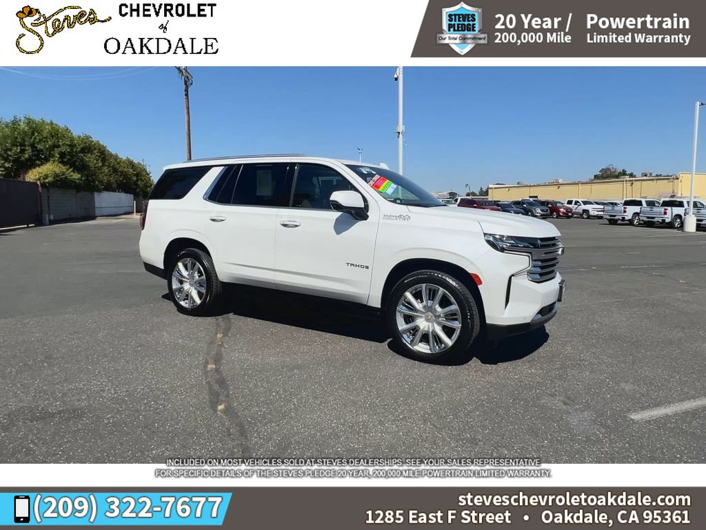 Certified 2021 Chevrolet Tahoe High Country AWD/4WD image 2