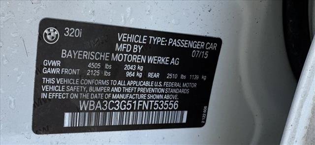 Used 2015 BMW 320i xDrive Sedan AWD/4WD image 22